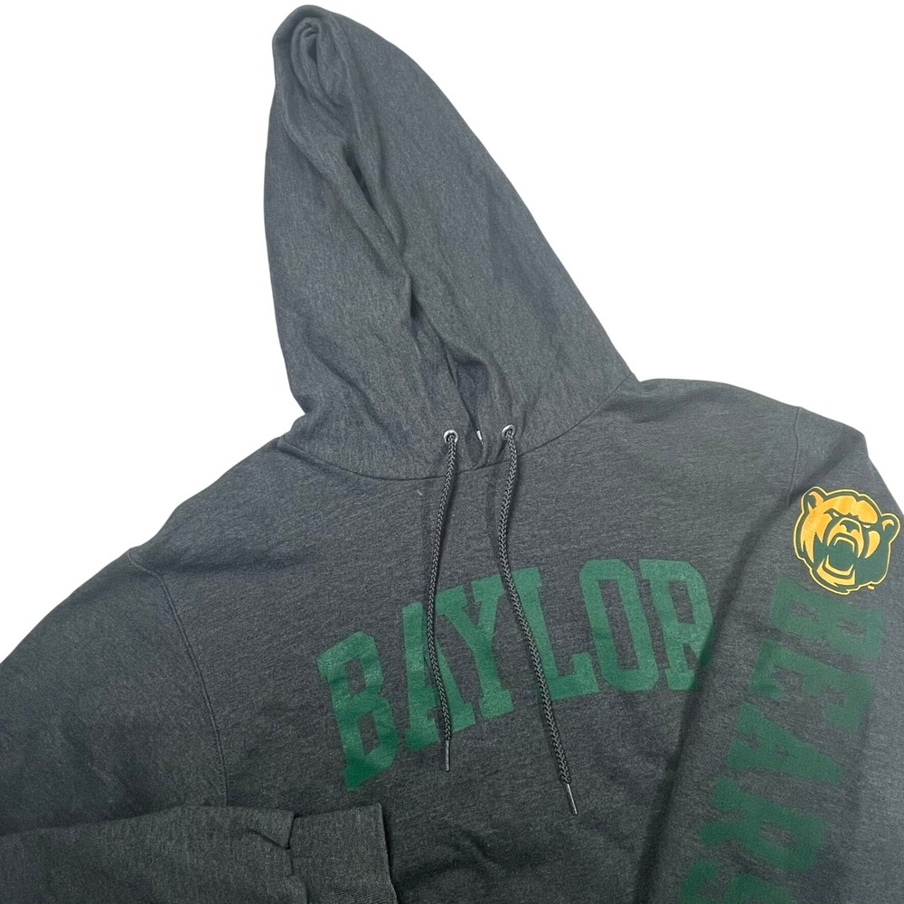 Champion Baylor Hoodie Women S Charcoal Grey Bears Collegiate Graphic Sweatshirt
